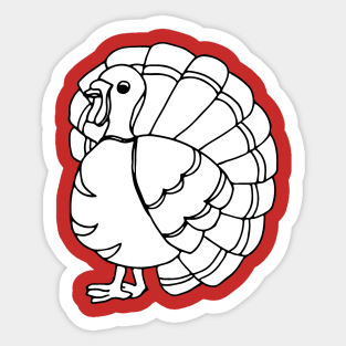 Turkey Birds Sticker